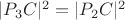 $|P_3C|^2=|P_2C|^2$