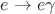 $e\to e\gamma$
