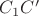 $C_1C'$