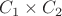 $C_1\times C_2$