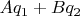 $Aq_1+Bq_2$