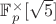 $\mathbb{F}^{\times}_p[\sqrt{5}]$
