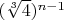 $(\sqrt[3]{4})^{n-1}$