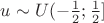 $u \sim U(-\frac12; \frac12]$