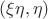 $(\xi\eta,\eta)$