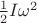 $\frac 1 2 I\omega^2$