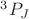 $^3P_J$