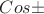$Cos&alpha;$