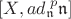 $[X,ad^{\; p}_\mathfrak{n}\mathfrak{n}]$