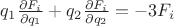 ${q_1}\frac{\partial{F_i}}{\partial{q_1}}+{q_2}\frac{\partial{F_i}}{\partial{q_2}}=-3F_i$