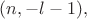 $(n,-l-1), $