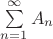 $\sum\limits_{n=1}^{\infty}A_n$