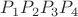 $P_1P_2P_3P_4$