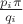 $\frac{p_i\pi}{q_i}$