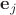 $\mathbf{e}_j$
