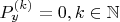 $P^{(k)}_y=0, k \in \mathbb{N}$