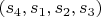 $(s_4, s_1, s_2, s_3)$