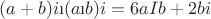 $ (a + b)&sup3; &ndash; (a &ndash; b)&sup3; = 6a&sup2;b +2b&sup3;$