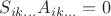 $S_{ik\dots}A_{ik\dots}=0$