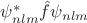 $\psi_{nlm}^* \hat f \psi_{nlm}$