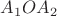 $A_1OA_2$