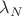 ${\lambda _N }$
