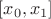 $[x_0, x_1]$