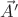 $\vec{A}'$
