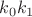 $k_0k_1$