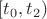 $[t_0,t_2)$