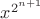 $x^{2^{n+1}}$
