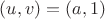 $(u,v)=(a,1)$ $(u,v)=(a,1)$