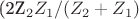 (2Z_2 Z_1/(Z_2 +Z_1)