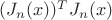 $(J_{n}(x))^{T}J_{n}(x)$