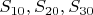 $S_{10},S_{20},S_{30}$
