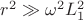 $r^2\gg\omega^2 L_1^2$