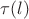 $\tau(l)$