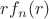 $rf_n(r)$ $rf_n(r)$