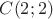 $C(2;2)$