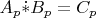 $A_p \dot{*} B_p=C_p$