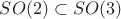 $SO(2)\subset SO(3)$