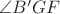 $\angle B'GF$