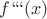 $f```(x)$