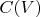 $C(V)$