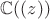 $\mathbb{C}((z))$