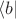 $\langle b\vert$