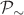 $\mathcal{P}_{\sim}$