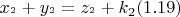 $x_{^2 }  + y_{^2 }  = z_{^2 }  + k_2 (1.19)$