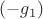 $(-g_1)$