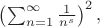 \left(\sum_{n=1}^\infty\frac1{n^s}\right)^2,$